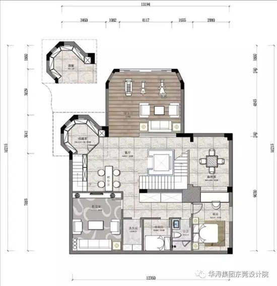 负一楼平面布置图