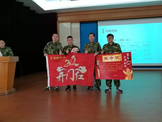 亚欧装饰“开门红”活动启动会