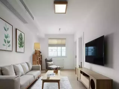 100㎡老房翻新设计，小两口的日式清新婚房！